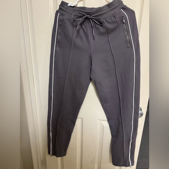 FREE PEOPLE Hop To It Track Pants - Gunmetal MWT Retail $98 - Picture 6 of 10